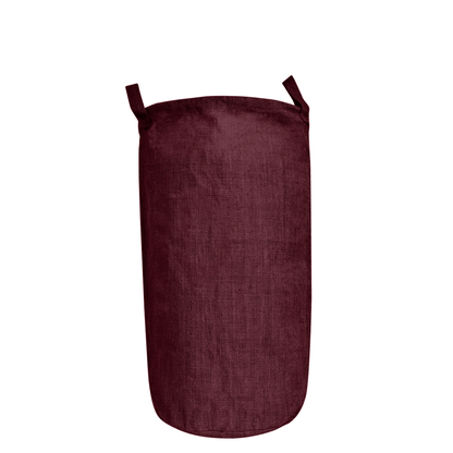 Wholesale Coloured Jute Burlap Laundry Storage Basket  (Set of 4)
