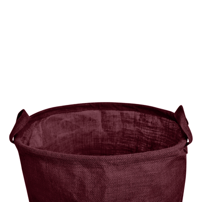 Jute Coloured Laundry Storage Baskets with Handles for Home Use(Set of 4)