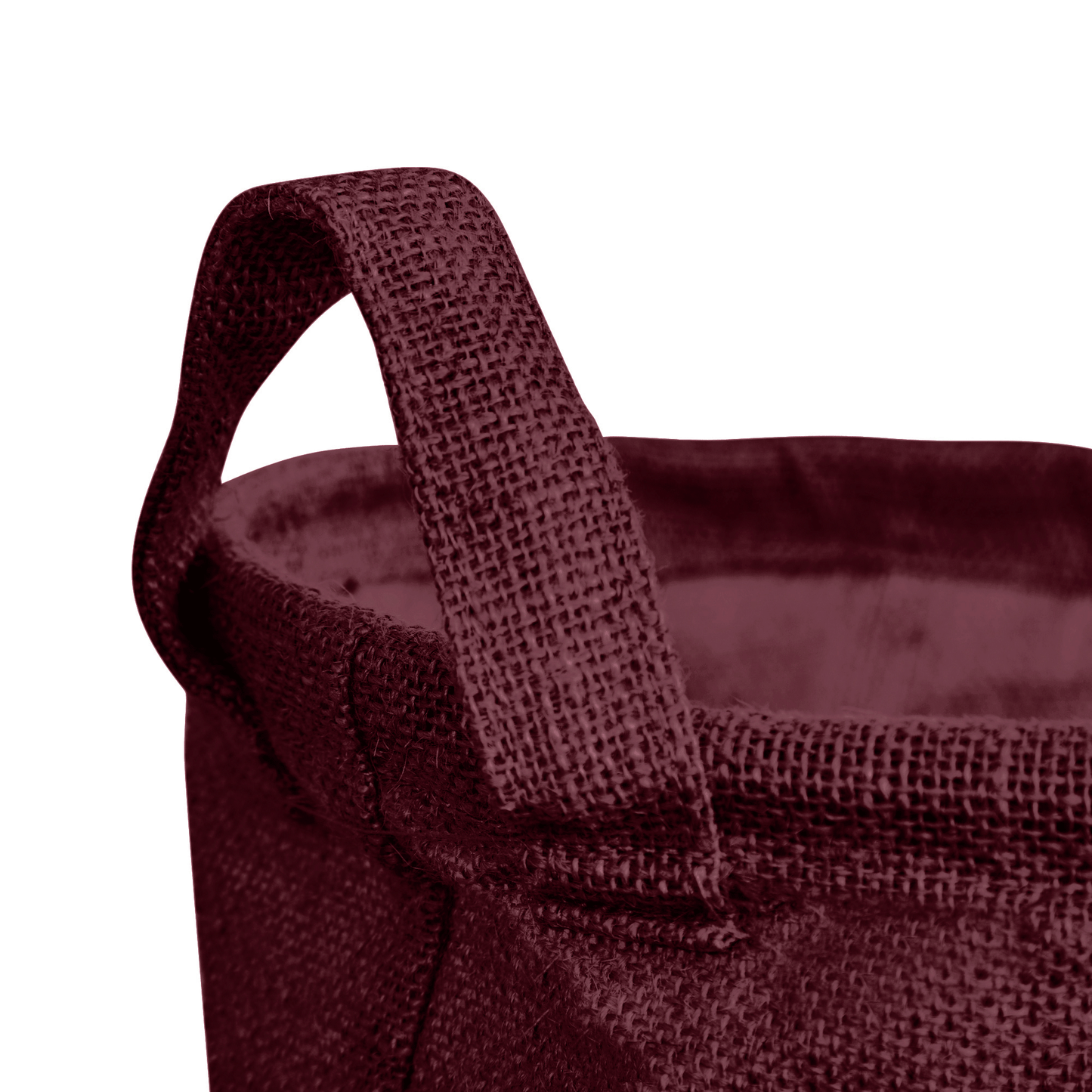 Jute Coloured Laundry Storage Baskets with Handles for Home Use(Set of 4)