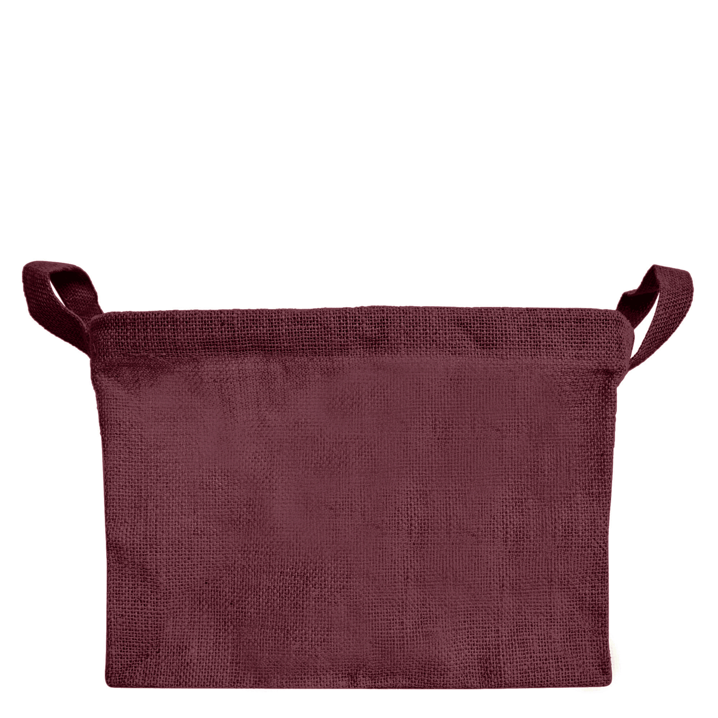 Wholesale Coloured Burlap  Reusable Jute Storage Basket  (Packs of 4)