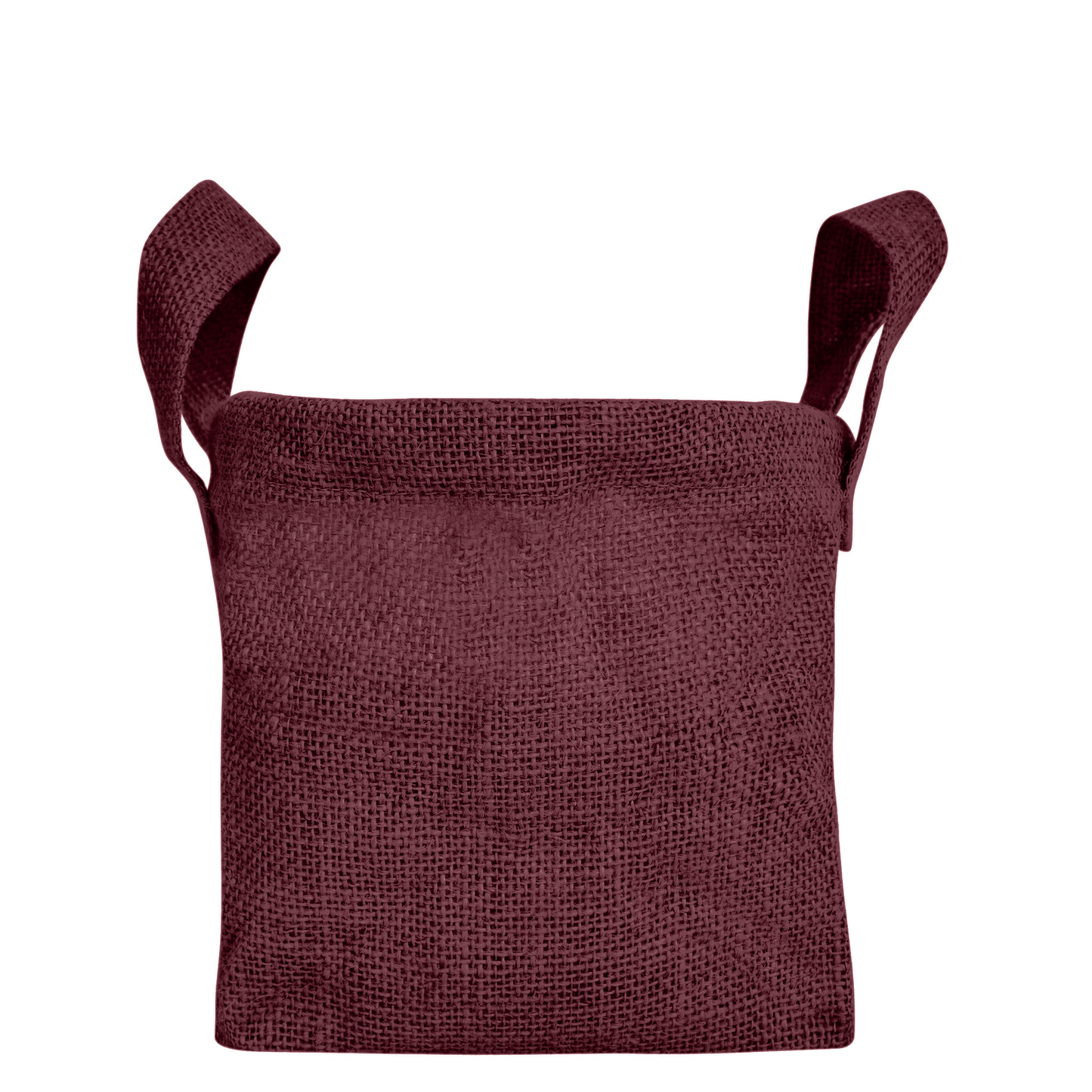 Wholesale Coloured Rectangular Burlap Jute Storage Basket (Packs of 4)