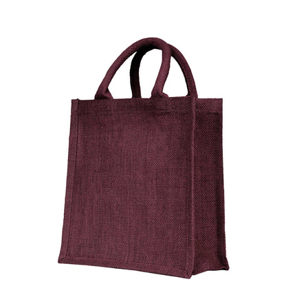 Jute Shopping Bags Wholesale – Reusable Burlap Totes for Beach, Grocery, Gifts, Party Favors & Daily Use (Packs of 4)