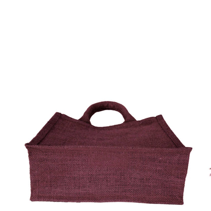 Jute Shopping Bags for Wholesale – Coloured Burlap Totes for Gifting, Promotions & Daily Use (Set of 4)
