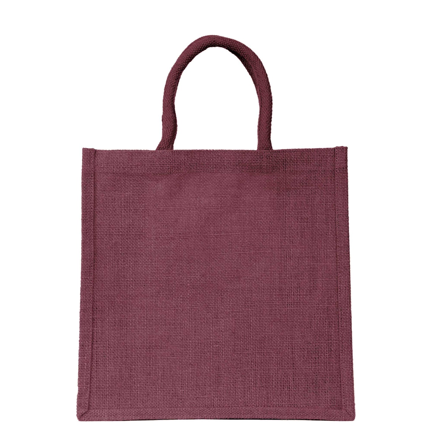 Wholesale Jute Promotional Shopping Bags – Red, Pink, Green & Orange for Gifts, Promotions & More (Packs of 4)