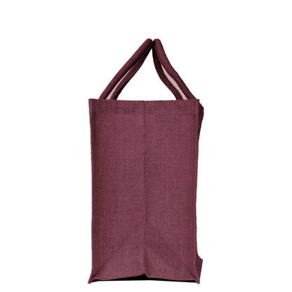 Wholesale Jute Promotional Shopping Bags – Red, Pink, Green & Orange for Gifts, Promotions & More (Packs of 4)