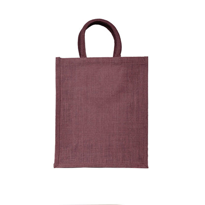 Wholesale Sustainable Jute Burlap Tote Bags – Ideal for Travel, Weddings, Shopping & Promotional (Packs of 4)