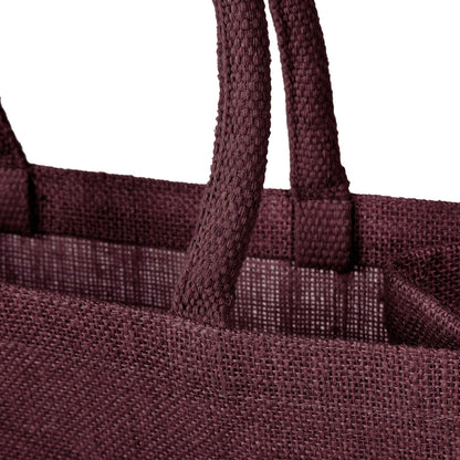 Wholesale Sustainable Jute Burlap Tote Bags – Ideal for Travel, Weddings, Shopping & Promotional (Packs of 4)