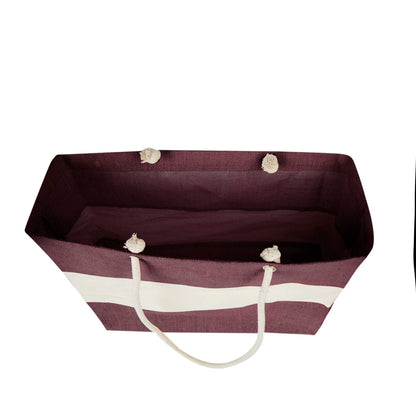 Wholesale Sustainable Coloured Jute Bags with Rope Handles – Reusable for Shopping, Promotional & Gifting (packs of 4)