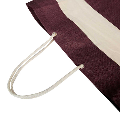 Wholesale Sustainable Coloured Jute Bags with Rope Handles – Reusable for Shopping, Promotional & Gifting (packs of 4)