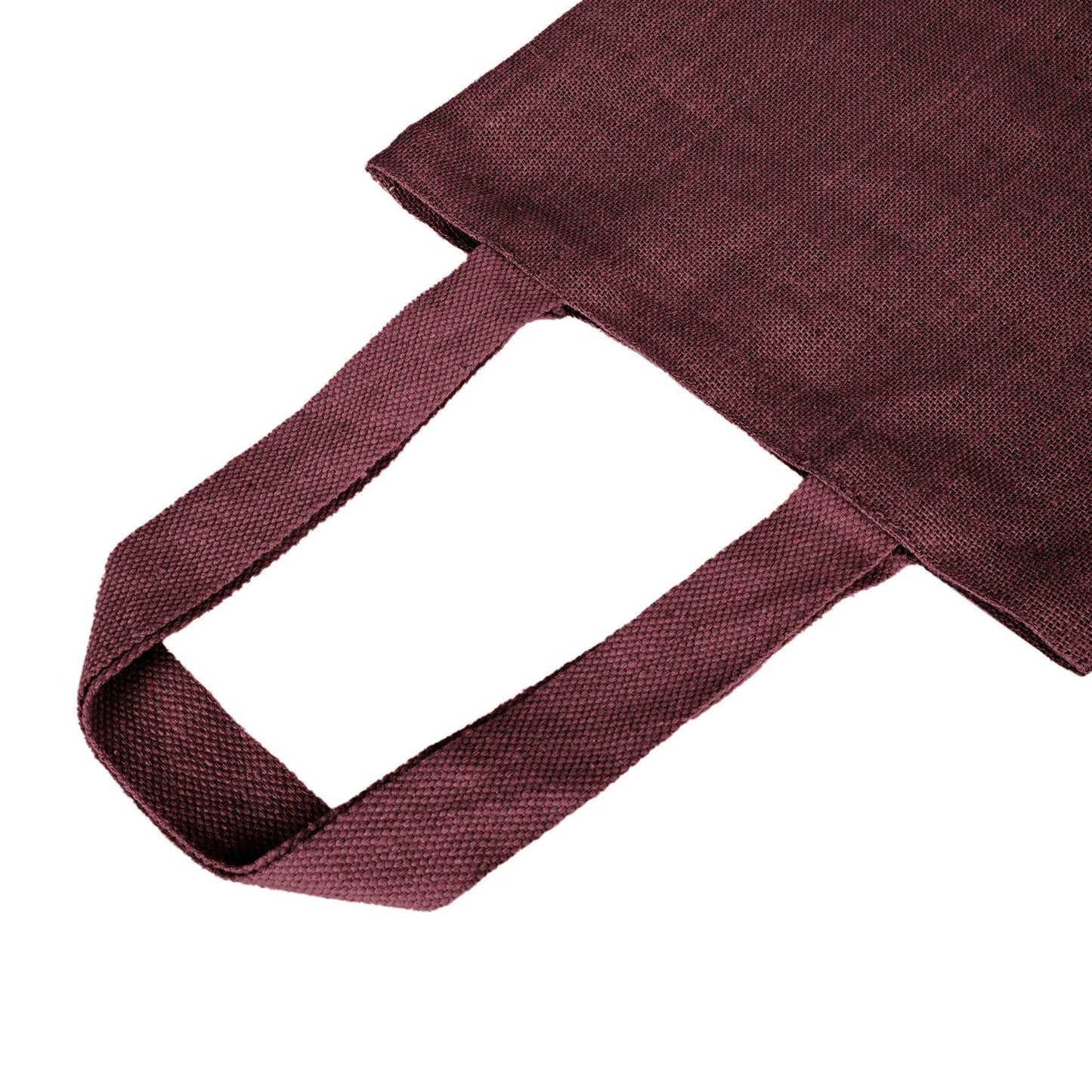 Wholesale Jute Bags for Corporate Events – Red, Pink, Green & Orange – Reusable Burlap Totes for Events & Weddings (Set of 4)