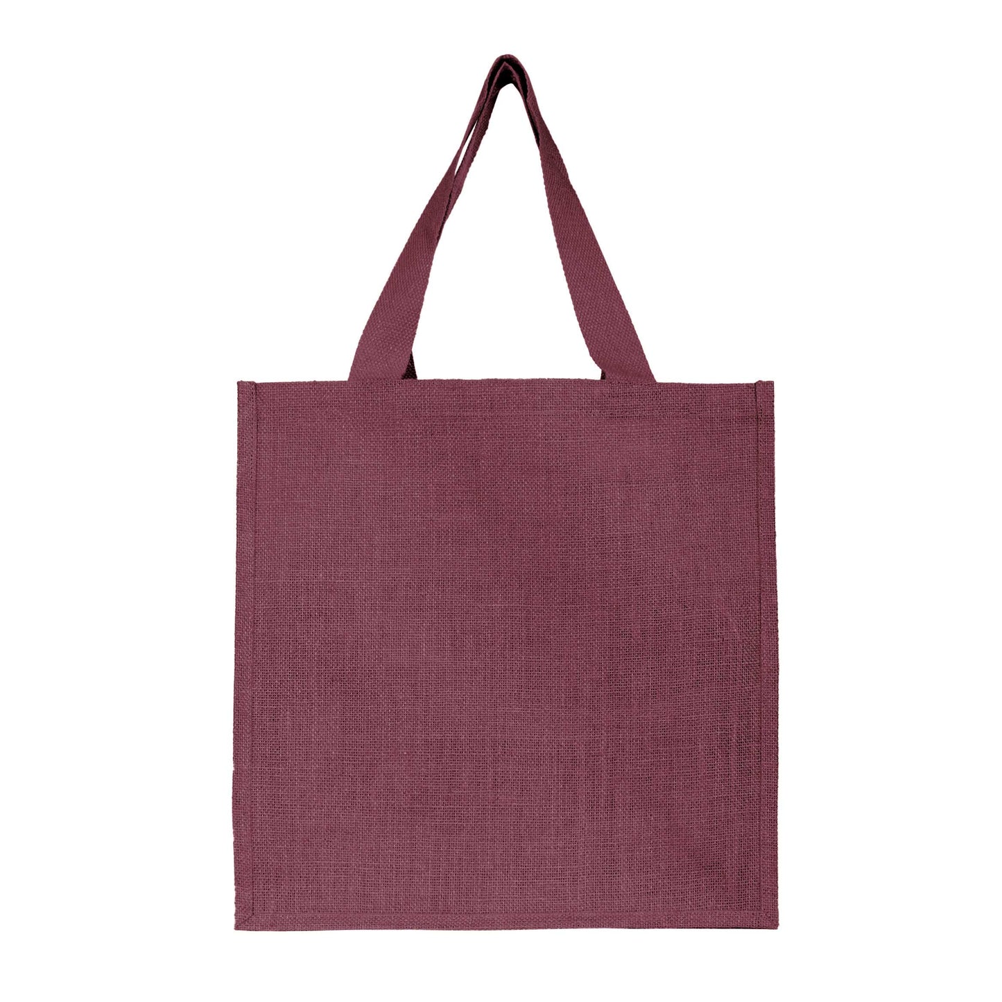 Reusable Natural Jute Bags for Wholesale – Shopping, Gifting, Wedding & Daily Use – Deep Red, Pink, Green & Orange (Set of 4)