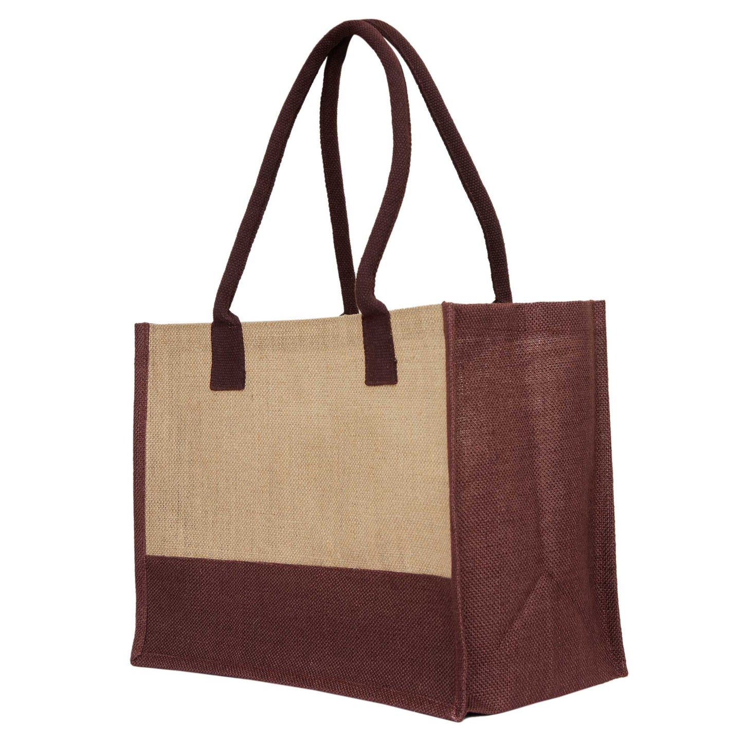 Jute Tote Bags for Wholesale – Red, Pink, Green & Orange – Burlap Bags for Shopping, Gifting & Everyday Use (Set of 4)