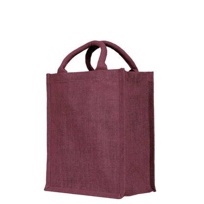 Colorful Wholesale Jute Tote Bags – Perfect for Shopping, Weddings, Valentine’s, Mother’s Day & more (Packs of 4)
