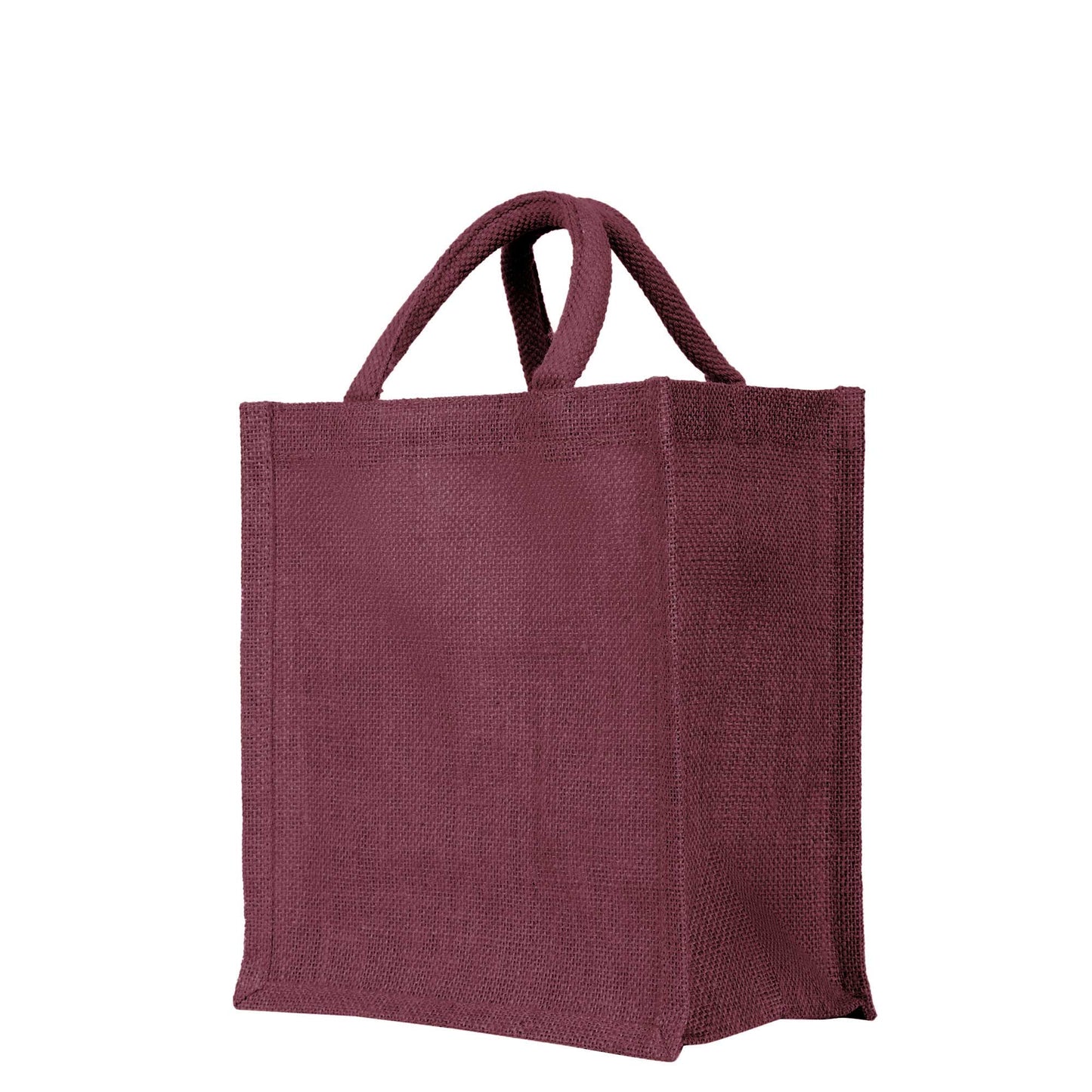 Colorful Jute Tote Bags – Wholesale Reusable Burlap Gift Bags for Shopping & Weddings (Set of 4)