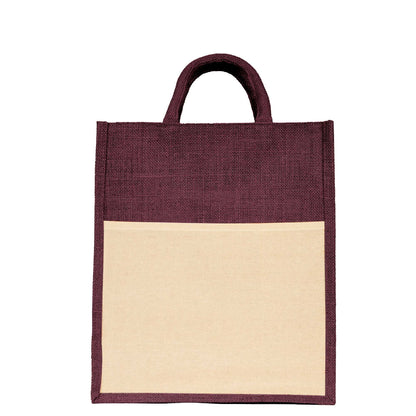 Wholesale Jute Tote Bags – Shopping, Travel, Weddings, Beach, Christmas, New Year & More (Set of 4)