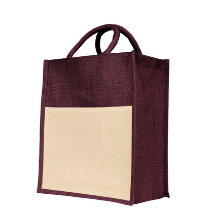 Wholesale Jute Tote Bags – Shopping, Travel, Weddings, Beach, Christmas, New Year & More (Set of 4)