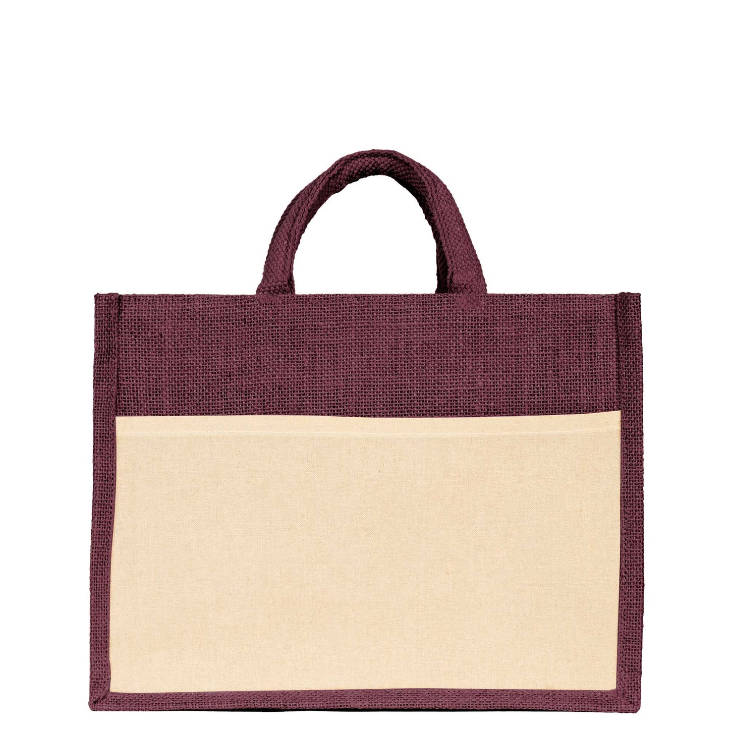 Jute Shopping Bags in Red, Green, Orange & Pink – Wholesale Burlap Totes for Weddings, Holidays & Daily Use (Set of 4)