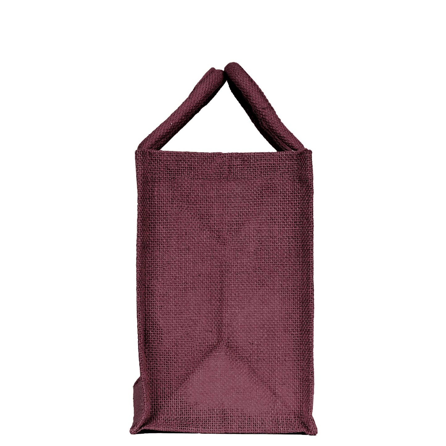 Jute Shopping Bags in Red, Green, Orange & Pink – Wholesale Burlap Totes for Weddings, Holidays & Daily Use (Set of 4)