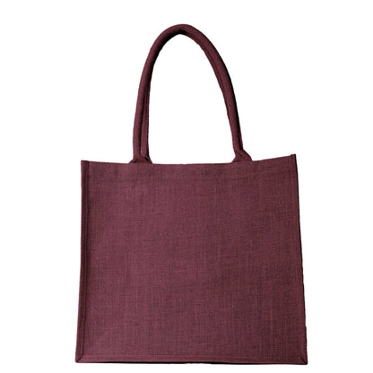 Colourful Jute Tote Bags for Wholesale –  For Promotions, Holidays, Weddings, Travel & Daily Use (Set of 4)