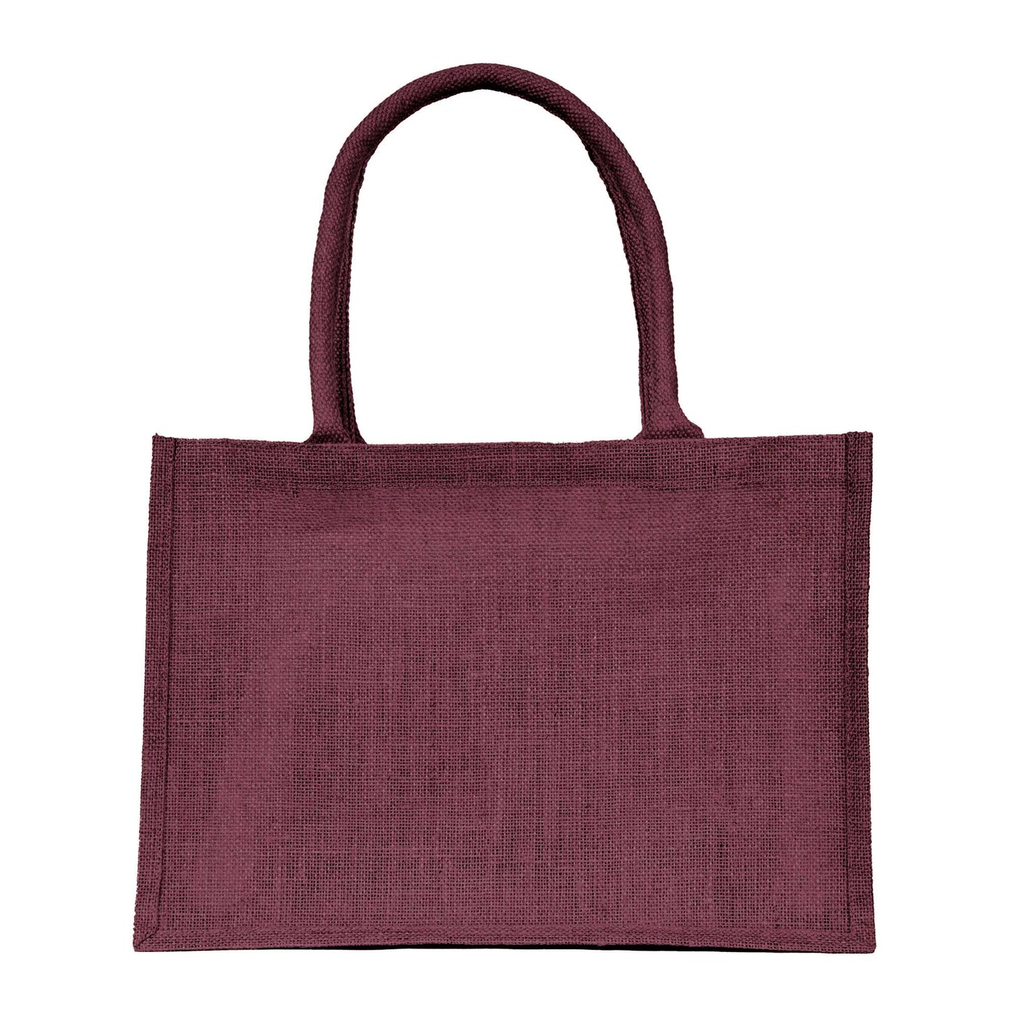 Jute Wholesale Tote Bags – Ideal for Christmas Gifts, Weddings & Shopping – Deep Red, Pink, Green & Orange (Set of 4)
