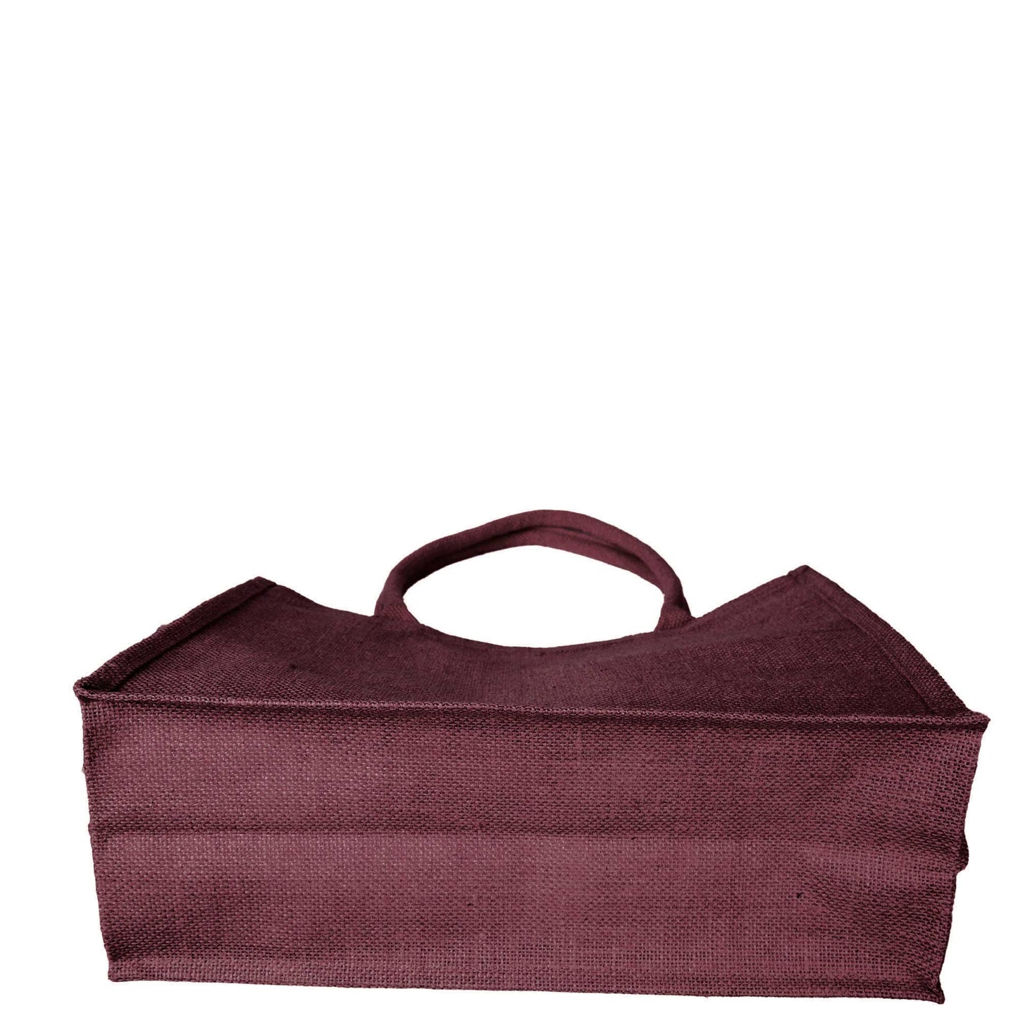 Jute Wholesale Tote Bags – Ideal for Christmas Gifts, Weddings & Shopping – Deep Red, Pink, Green & Orange (Set of 4)