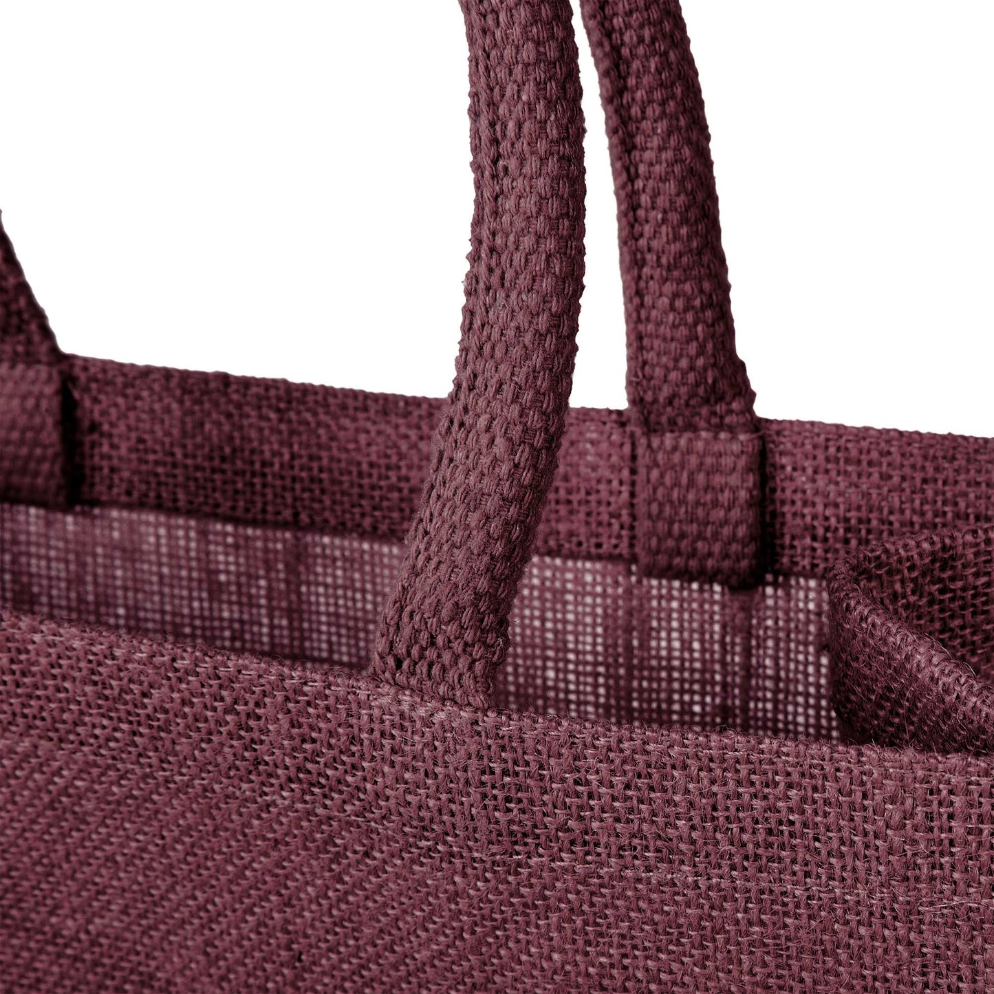Burlap Jute Tote Bags – Vibrant Red, Pink, Green & Orange, Available for Wholesale, Travel & Weddings (Set of 4)