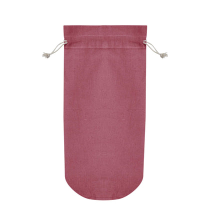 Wholesale Coloured Jute Wine Gift Pouches – Reusable Bottle Covers for Weddings & Christmas (Set of 6)
