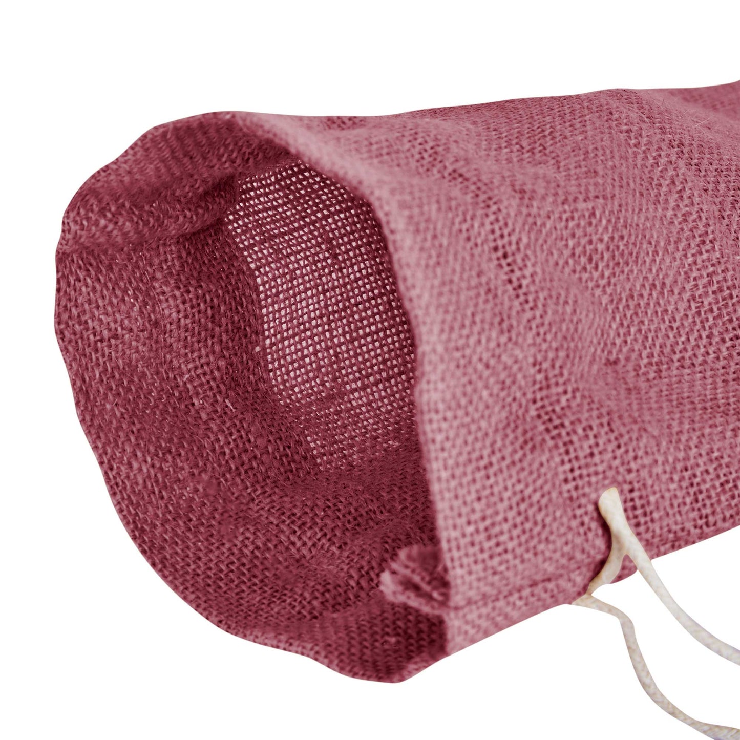 Wholesale Coloured Jute Wine Bottle Gift Pouches – Burlap Bags for Weddings & Celebrations (Set of 7)