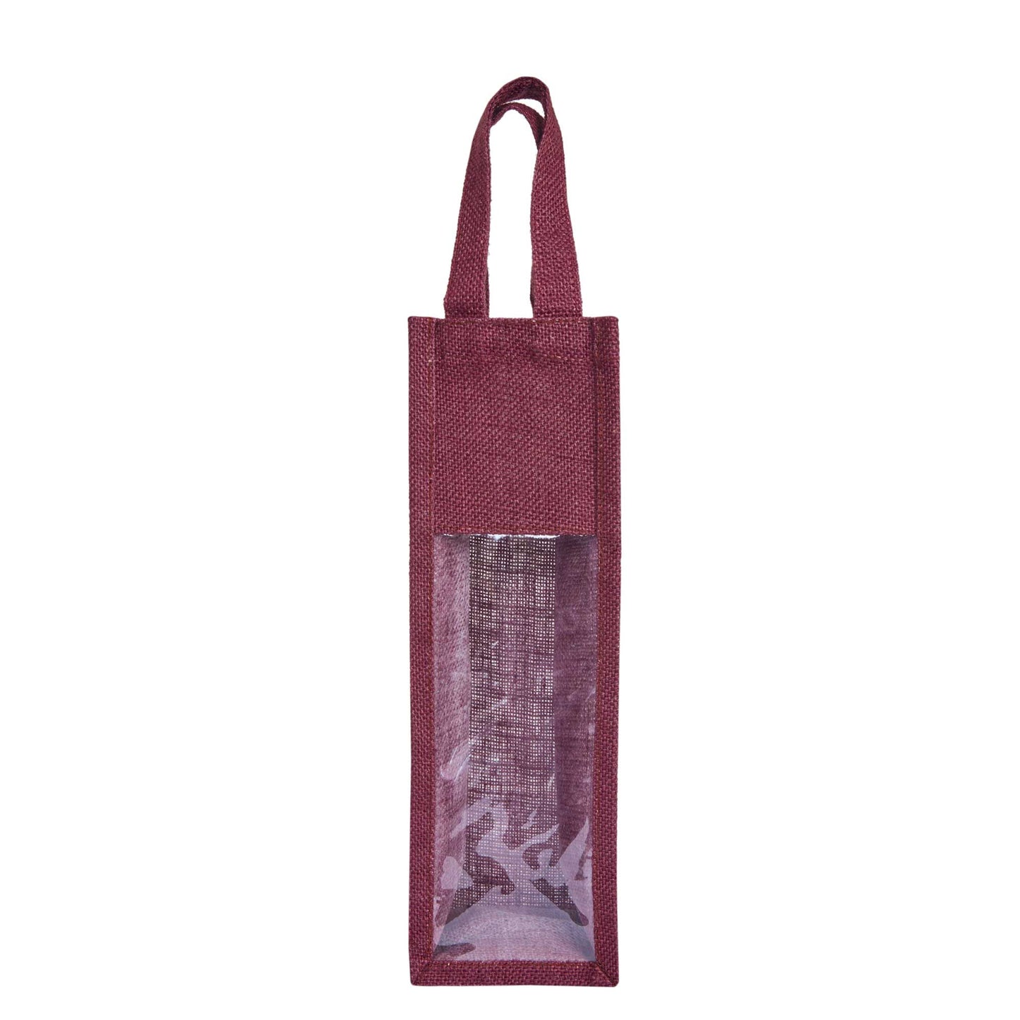 Reusable Jute Wine Gift Bags – Coloured Bottle Bags for Celebrations & Events, Wholesale (Pack of 6)