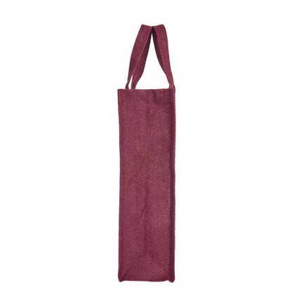 Reusable Jute Wine Gift Bags – Coloured Bottle Bags for Celebrations & Events, Wholesale (Pack of 6)
