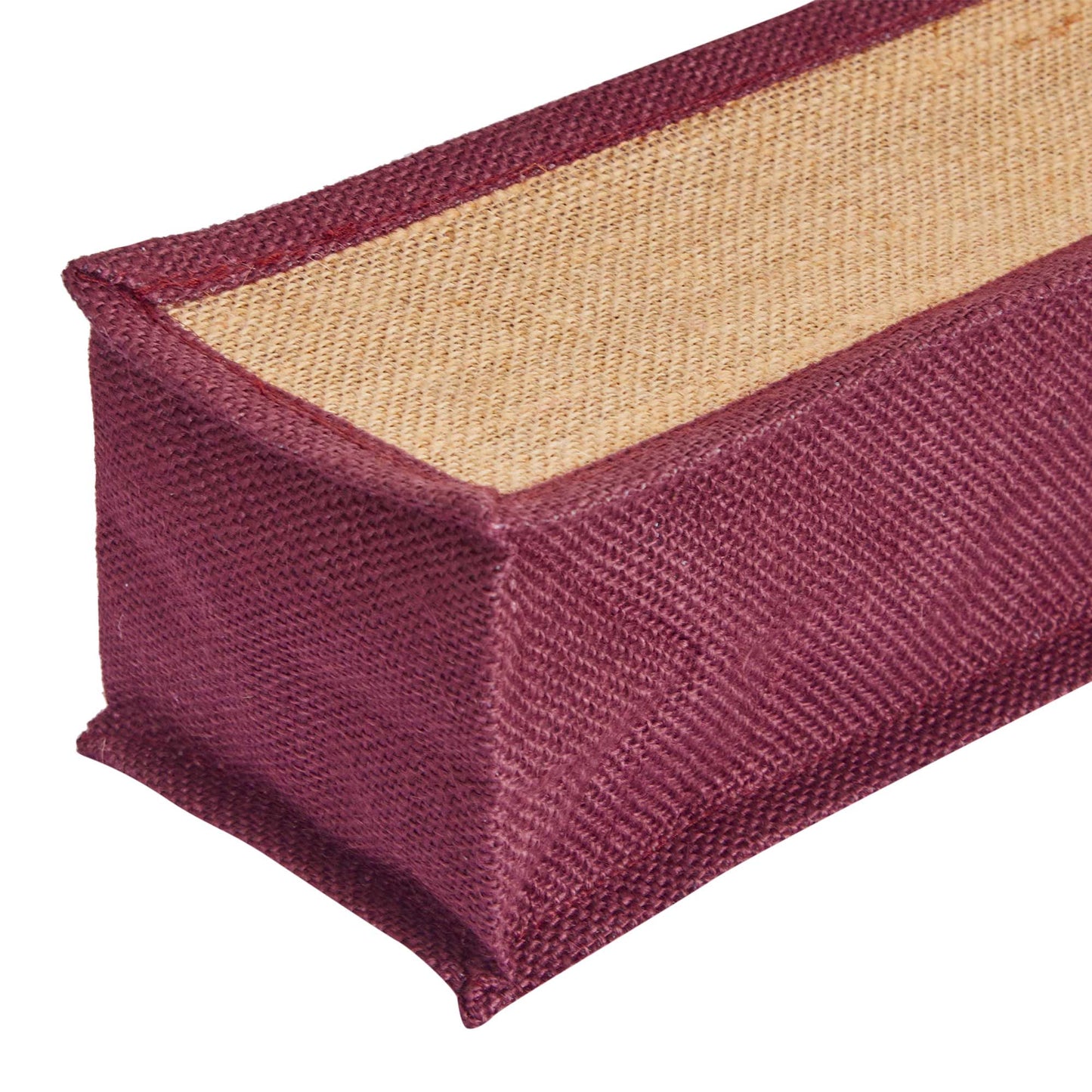 Wholesale Jute Wine Gift Bags with Cane Handles – New Year, Weddings, Birthdays, Parties, Christmas & Special Occasion (Packs of 6)
