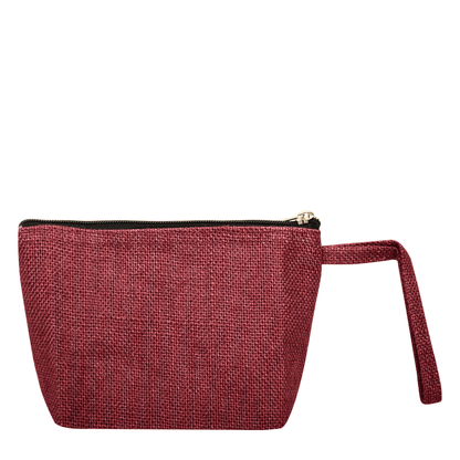 Versatile Eco  Colorful Jute Cosmetic Bags Pack of 6 for Women Wholesale Supply