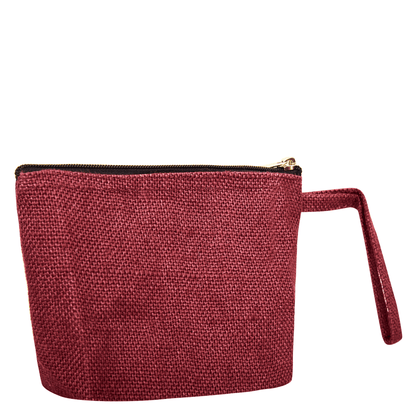 Versatile Eco  Colorful Jute Cosmetic Bags Pack of 6 for Women Wholesale Supply