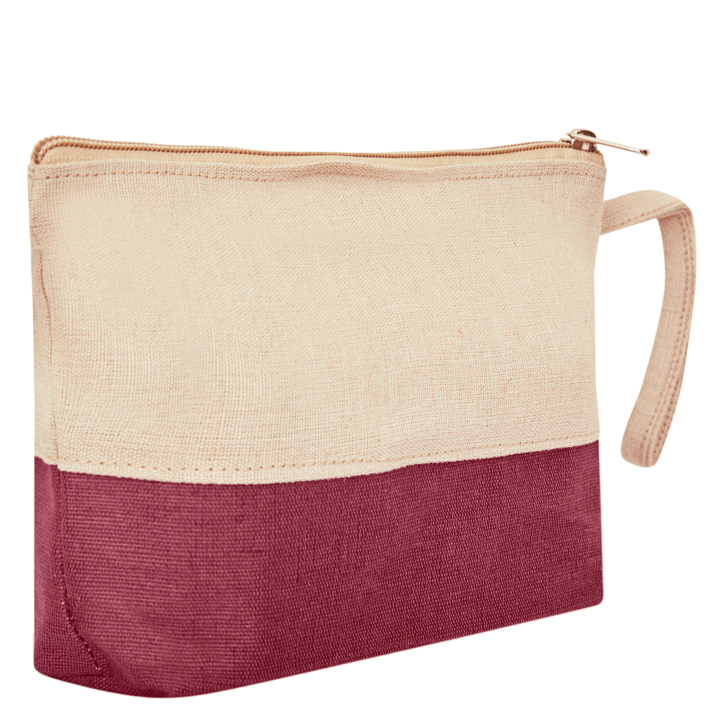 Travel Ready Travel  Jute Cosmetic Pouches Pack of 4 for Women Wholesale Supply