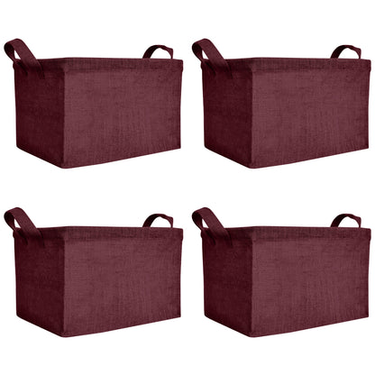 Wholesale Coloured Burlap  Reusable Jute For Mini Hampers (Packs of 4)