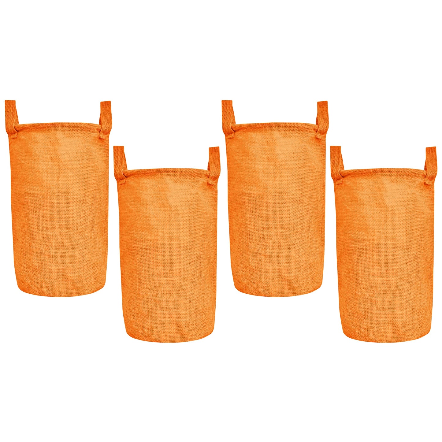Wholesale Reusable Ecofriendly Jute Storage Bins for Home (Packs of 4)