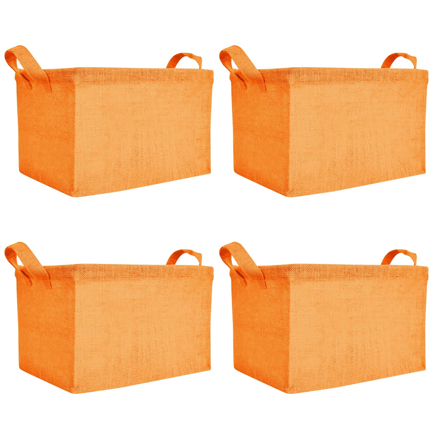 Wholesale Coloured Burlap  Reusable Jute For Mini Hampers (Packs of 4)