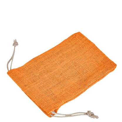 Wholesale Coloured Burlap Drawstring Jute Gift Bags for Party Favours (8 PCS)