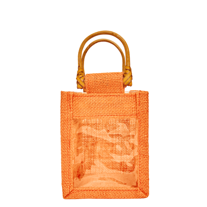Wholesale Coloured Burlap Gift Bags for Holiday Gifts (Packs of 7)