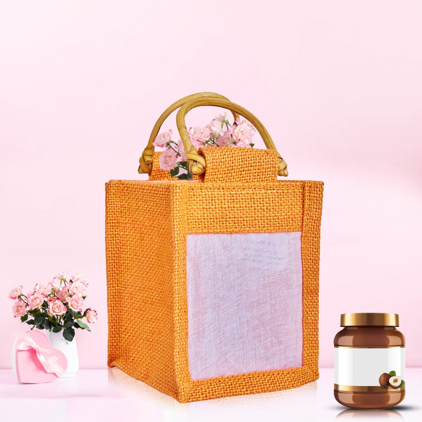 Wholesale Coloured Burlap Gift Bags for Festive Gifts & Holiday Packaging (Packs of 7)