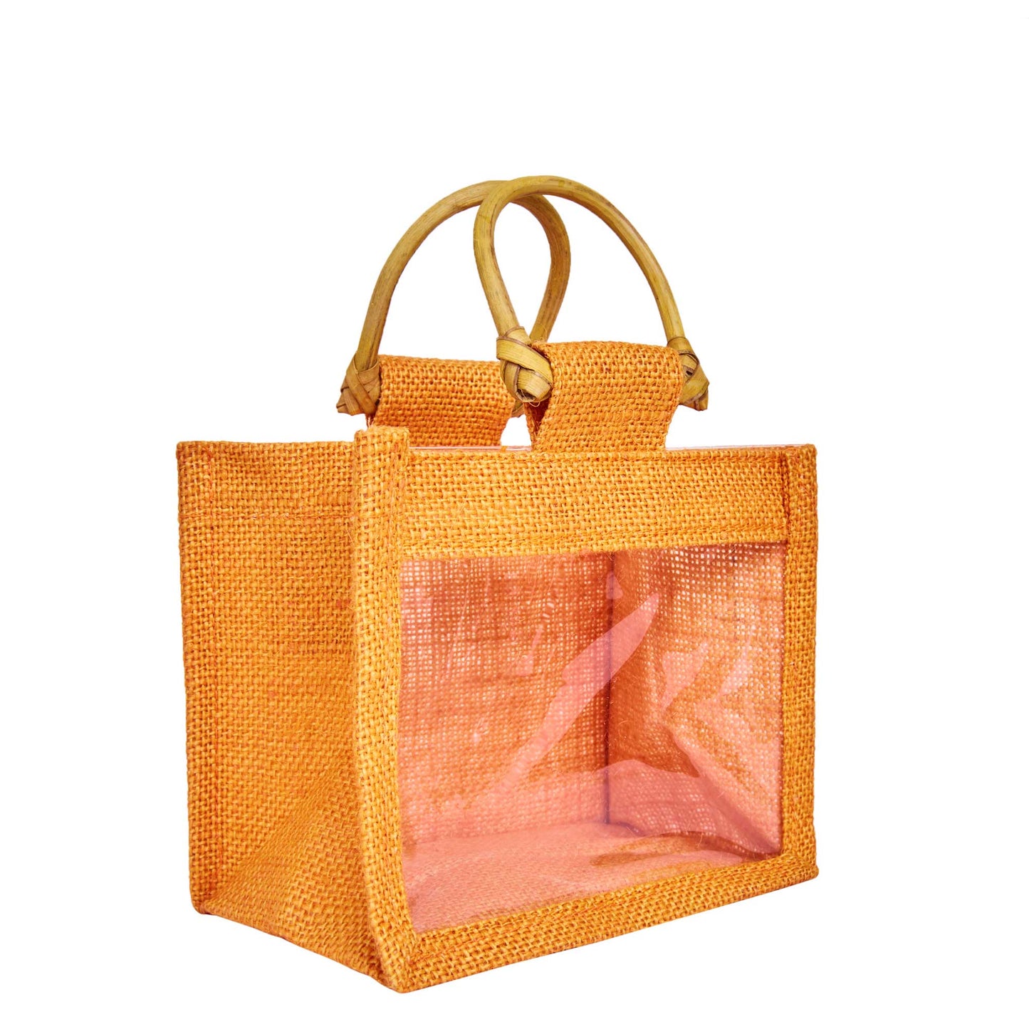 Wholesale Reusable Colourful Burlap Jute Gift Bags for Party Favours & Events (7 PCS)