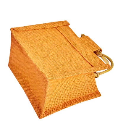 Wholesale Reusable Colourful Burlap Jute Gift Bags for Party Favours & Events (7 PCS)