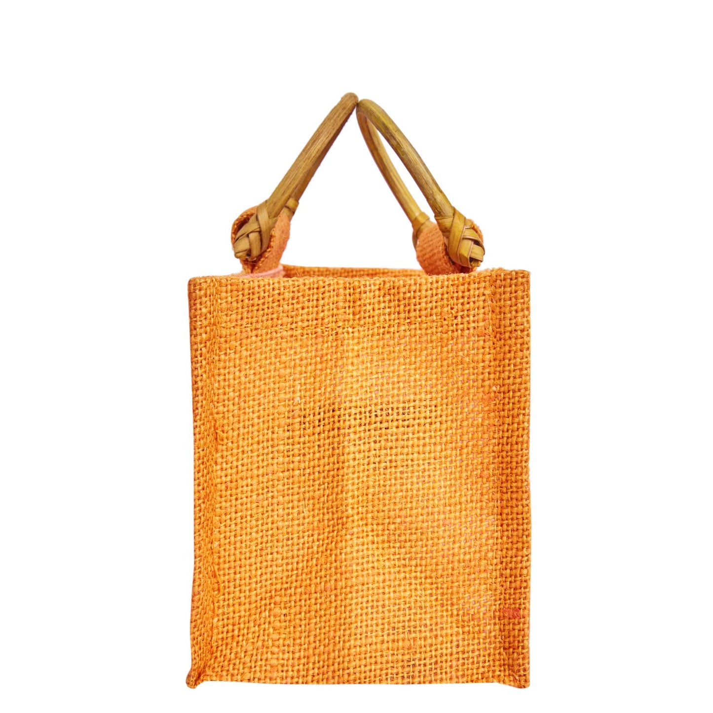 Wholesale Eco-Friendly Coloured Burlap Jute Gift Bags with Organza  (Packs of 7)