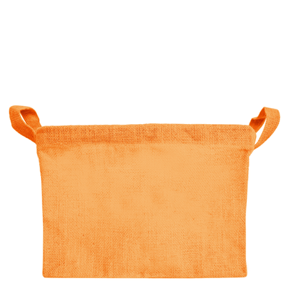 Wholesale Coloured Burlap  Reusable Jute Storage Basket  (Packs of 4)