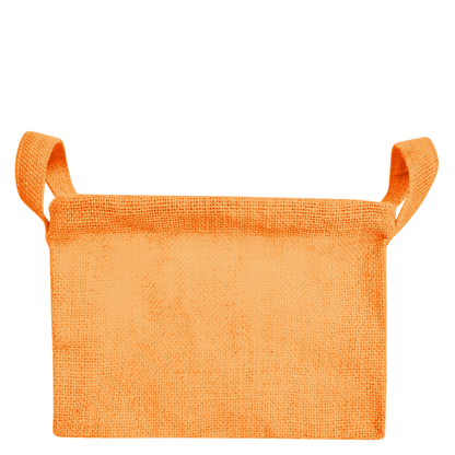 Wholesale Coloured Burlap Reusable Jute Laundry Basket  (Packs of 4)