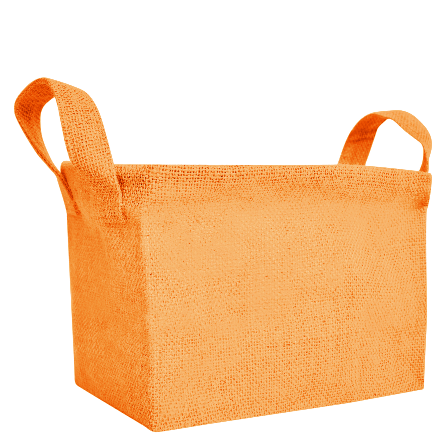 Wholesale Coloured Burlap Reusable Jute Laundry Basket  (Packs of 4)