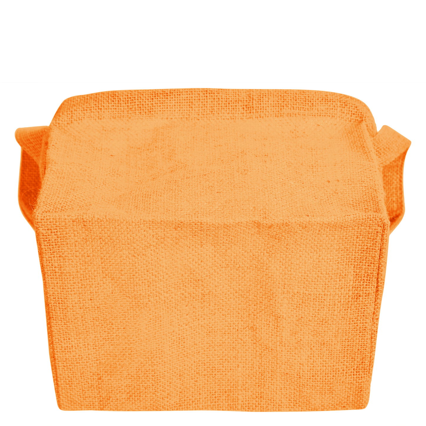 Wholesale Coloured Burlap Reusable Jute Laundry Basket  (Packs of 4)