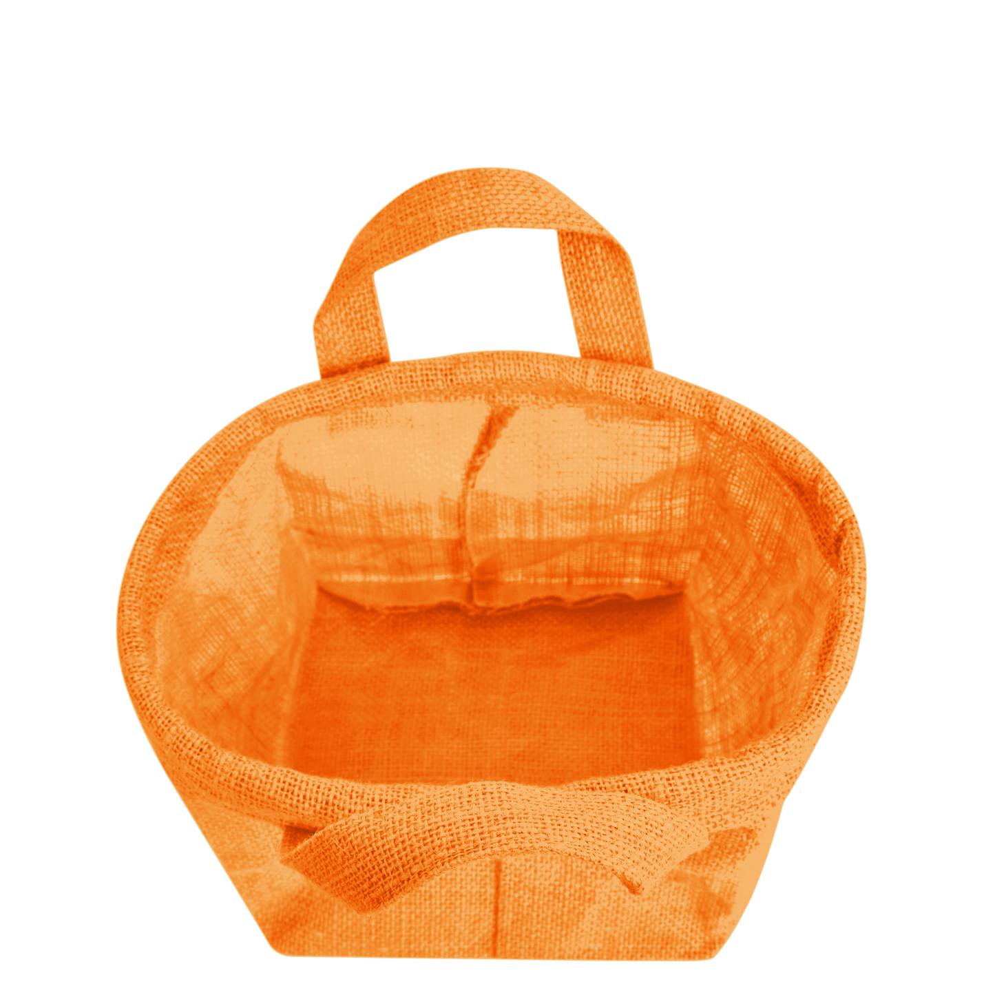 Wholesale Coloured Rectangular Burlap Jute Storage Basket (Packs of 4)