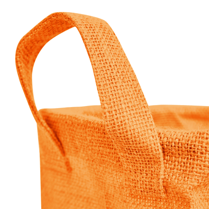 Wholesale Coloured Burlap Ecofriendly Jute Organizer Basket  (Packs of 4)