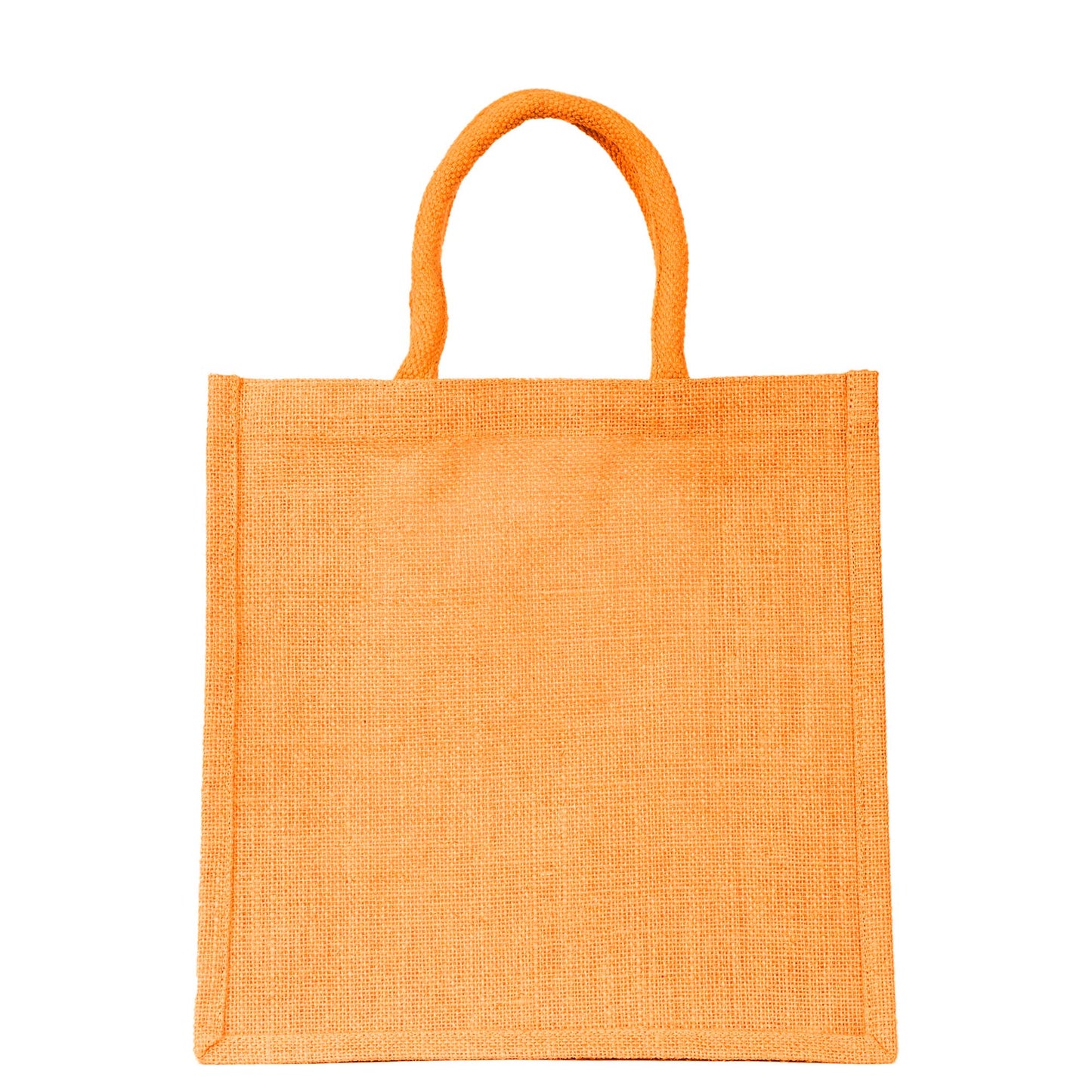 Wholesale Jute Promotional Shopping Bags – Red, Pink, Green & Orange for Gifts, Promotions & More (Packs of 4)
